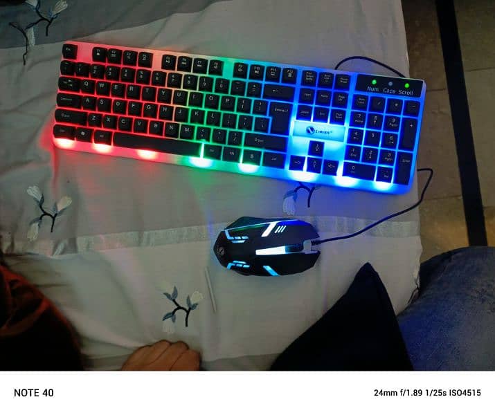 Keyboard and mouse Gaming 1