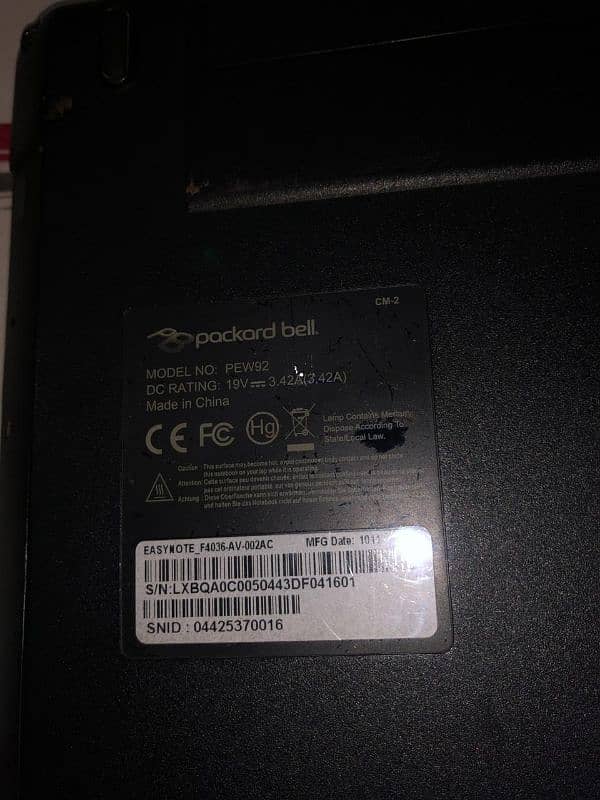 packard bell pew92 laptop 6