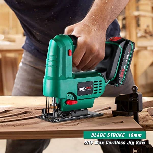 jigsaw machine posenpro 20v cordless 13