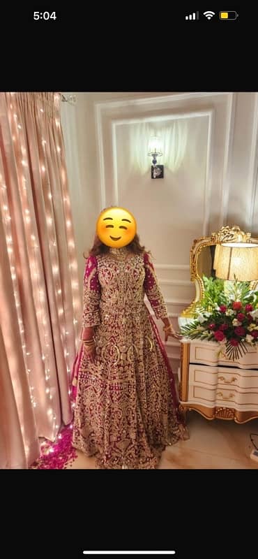 bridal lehnga 10/10 excellent condition used only once 1