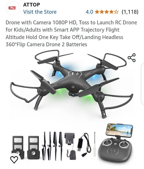 Attop W10 drone for sale 5