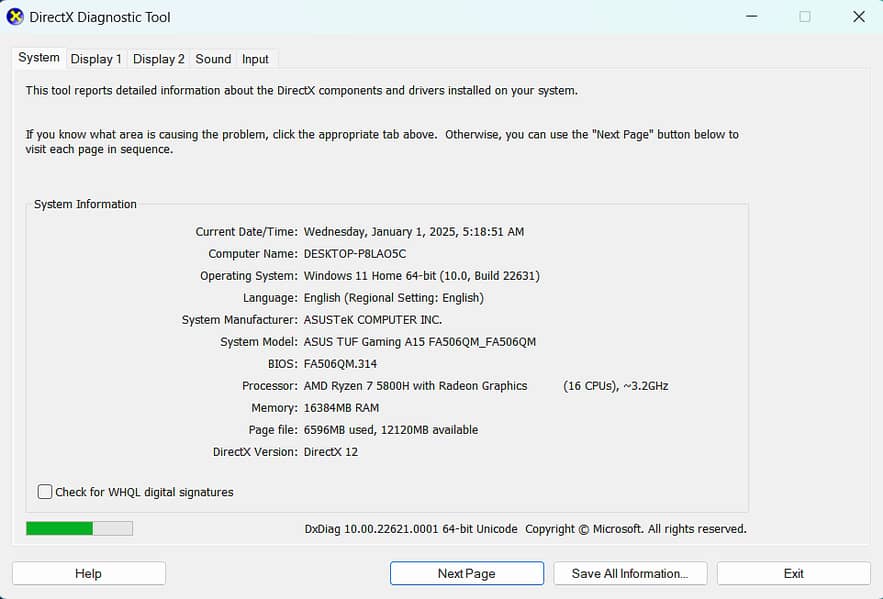 Asus Tuf GAMING LAPTOP RTX 3060 6GB dedicated graphi card 9