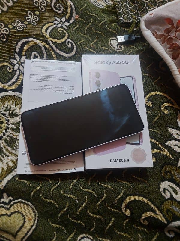 Samsung A55 5G 8/256 ⁴OFFICIAL PTA APPROVED 0