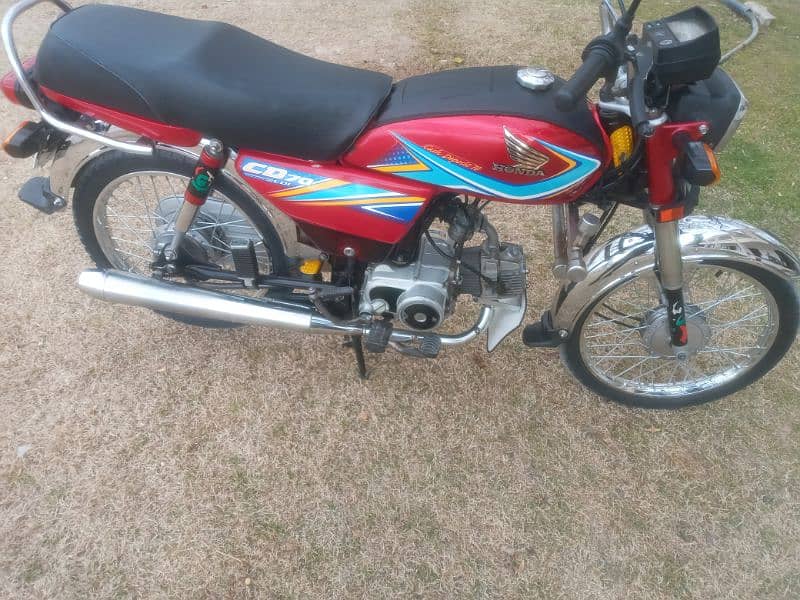 Honda CD 70 2019 Model Geniun Sukkur no 7