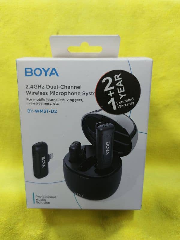 BOYA BY-WM3T-D2 | 2-Person Wireless Microphone 0