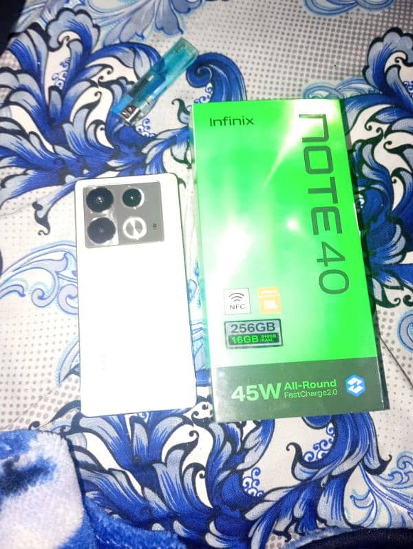 Infinix note 40 16/256 0