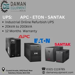 Industrial online UPS 30 KVA