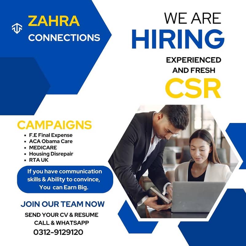 Customer Service Representative (CSR) 0