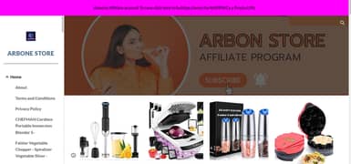 ARBONE. SHOP ( Webiste that have Different products With Reasonable RS)