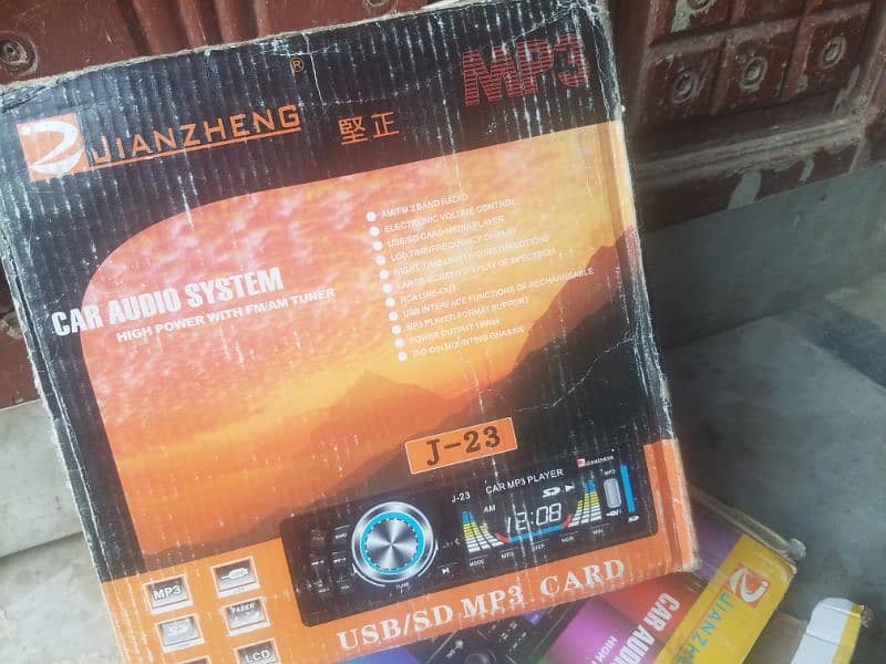 sell! Lianzheng car and Riksha audio systemHigh power with Fm Am tuner 6