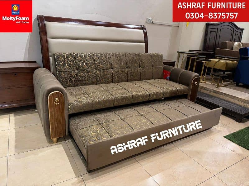 Sofa cum bed/Double cumbed/Sofa/LShape/Combed/Double bed 0304-8375757 4