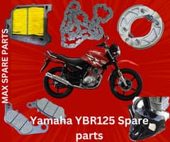 Yamaha Ybr125 Spare Parts (genuine and china)