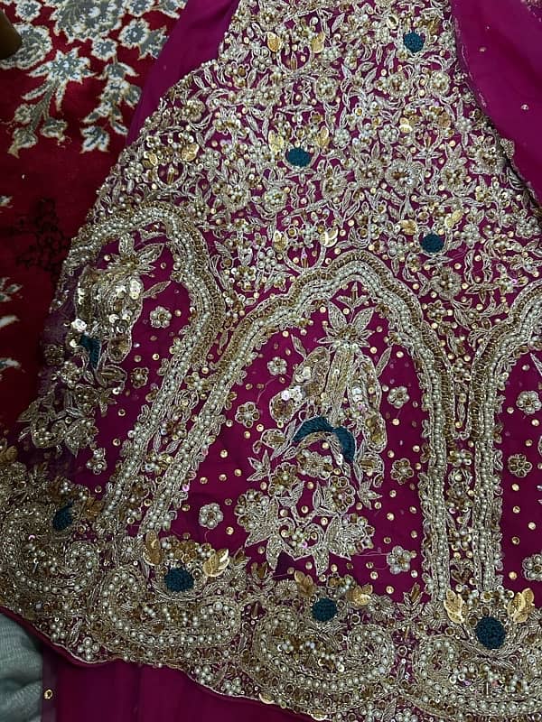 bridal frok for sale only one time wear 2