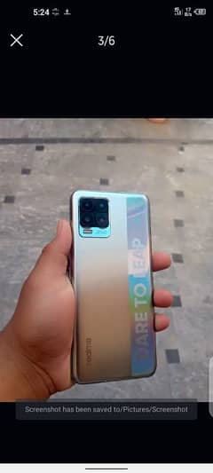 realme 8 pro 8/128 exchange possible iPhone and Android 03079527305