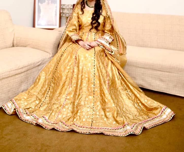 Bridal mehndi lehnga/Mayou wear/Mehdni dress 1