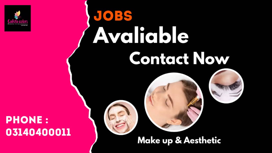 Looking for experienced Beautician or Aesthetician 0