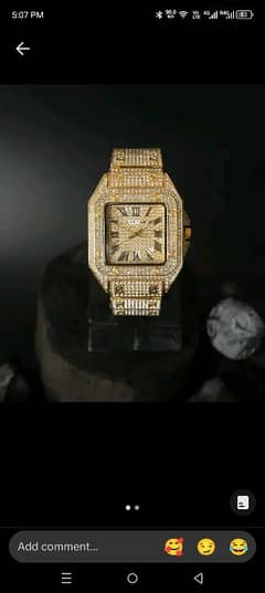 luxury diamond watch