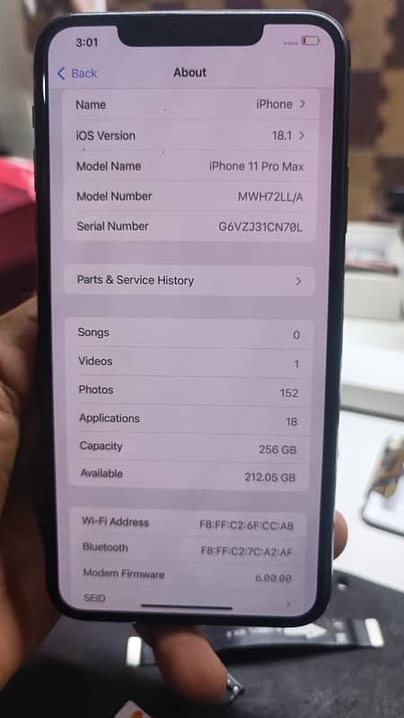 iphone 11 pro max 256 gb approved 1