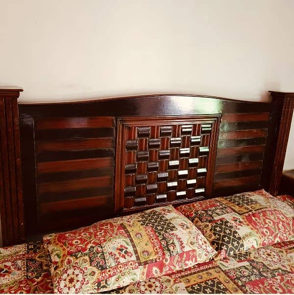 Wooden bed for sale 1