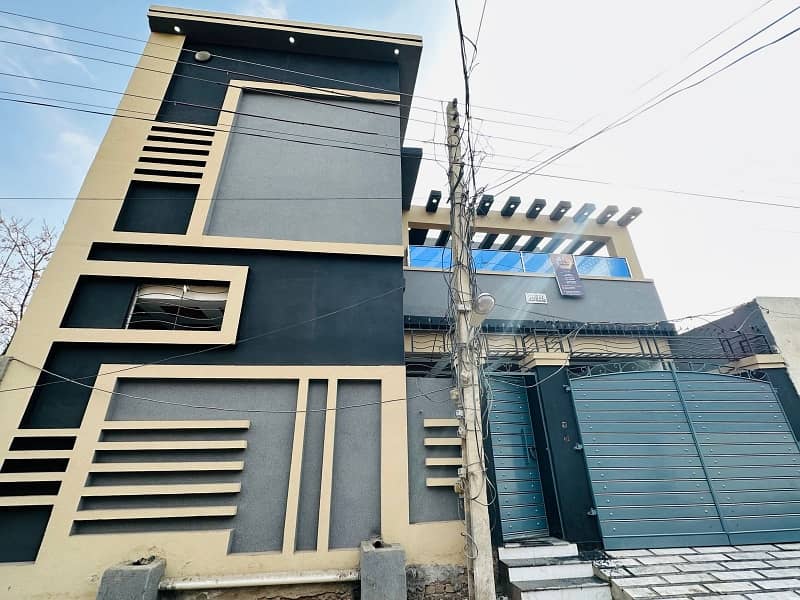 10 Marla Brand New Designer House For Sale Located At Warsak Road Darmangy Garden Street No 2 Peshawar 1