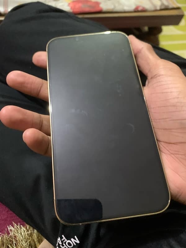 iphone 13pro mex 10/9 Gold calur 5