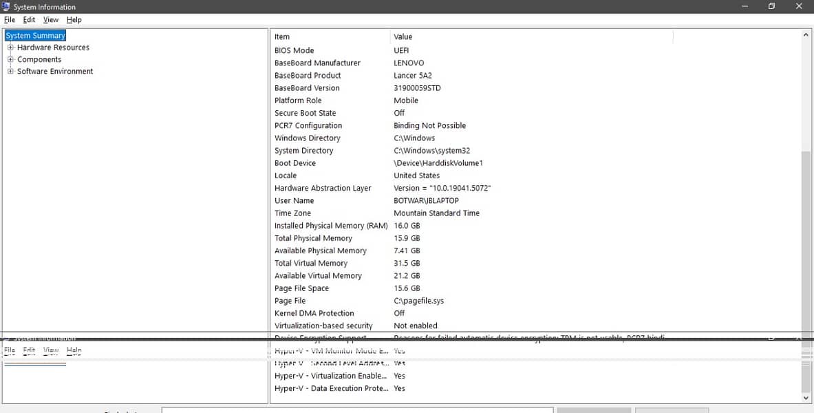 Lenovo G50 - Core i3 16GB RAM 500GB SSD 4