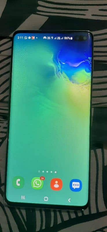 Samsung S10 plus 8 gb 128gb not dot no line 2