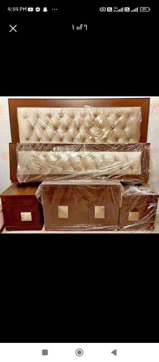 Bed / bed set / king size bed / wooden bed / double bed /chinioti bed 7