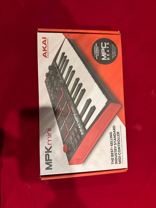 Akai MPK, mini midi keyboard, akai midi, midi keyboard, production 0