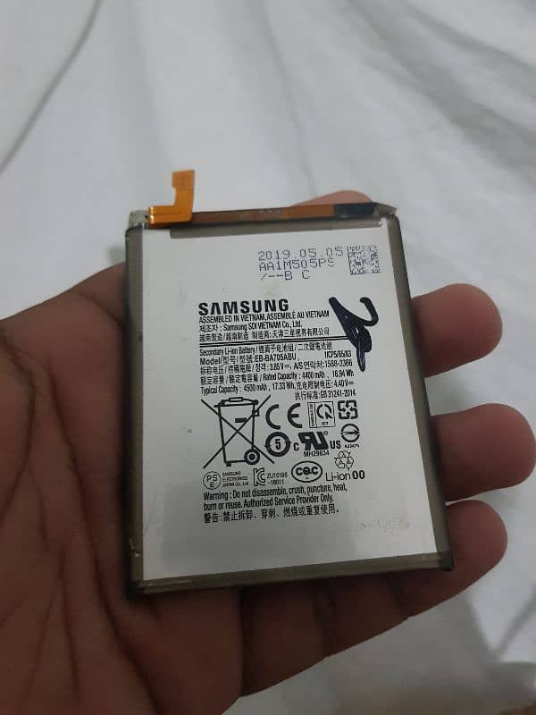 Sumsung A70 Orignal battery 0