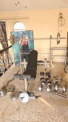 Complete Home Gym For Fitness And Bodybuilding