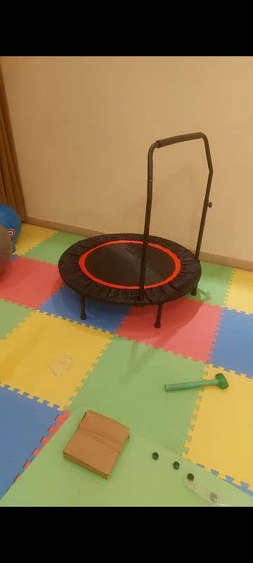 Trampoline | Jumping Pad | Round Trampoline | Kids Toy|With safety net 5