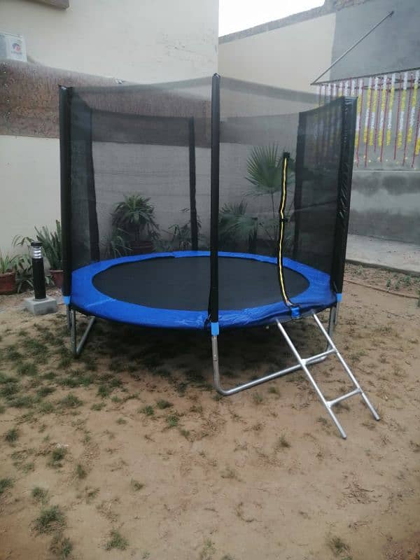 Trampoline | Jumping Pad | Round Trampoline | Kids Toy|With safety net 10