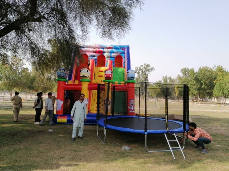 Trampoline | Jumping Pad | Round Trampoline | Kids Toy|With safety net 12