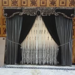 THREE PEICE CURTAINS SET