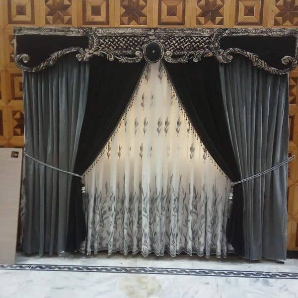 THREE PEICE CURTAINS SET 0