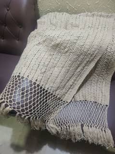 Crochet shawl