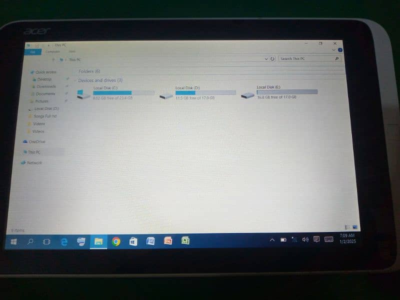 Sell Sell Sell Acer SSD64GB Win 10 Tablet 2