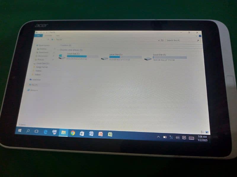 Sell Sell Sell Acer SSD64GB Win 10 Tablet 4