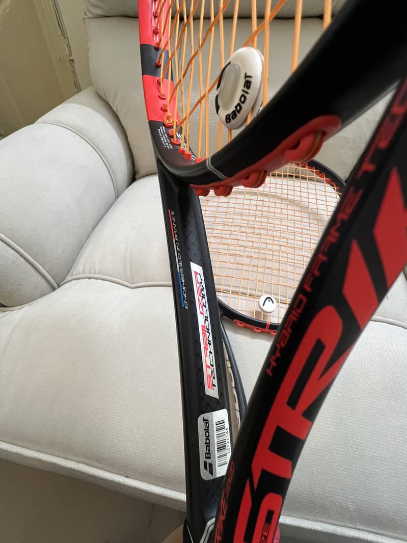 Babolat Pure Strike Tennis Racket (Pair) 4