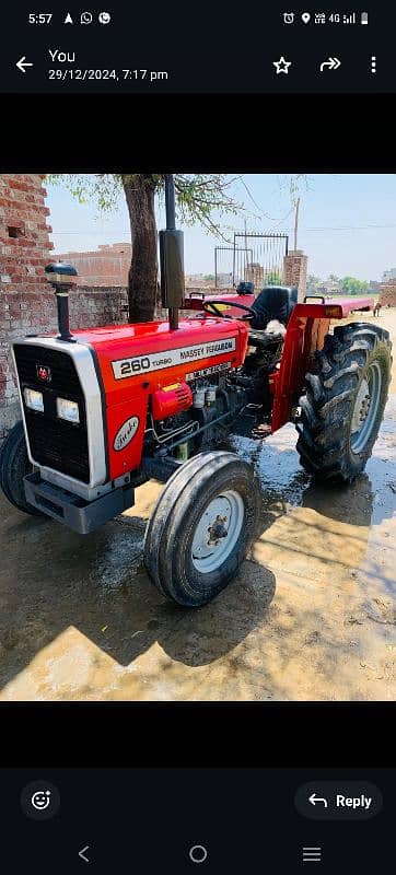 Millat Tractor 260 chabi Wala 1