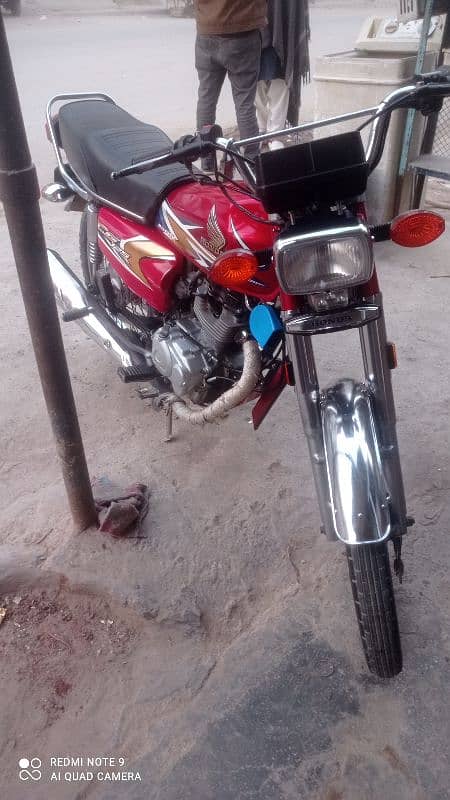 honda 125 2020 modal full new condition 5