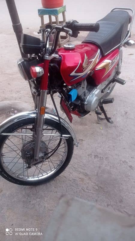 honda 125 2020 modal full new condition 8