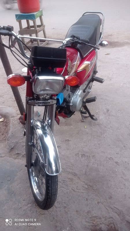 honda 125 2020 modal full new condition 9