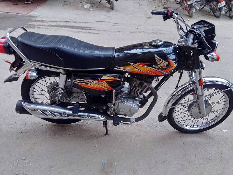 Honda cg 125 Punjab number 2020 1