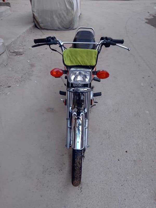 Honda cg 125 Punjab number 2020 4