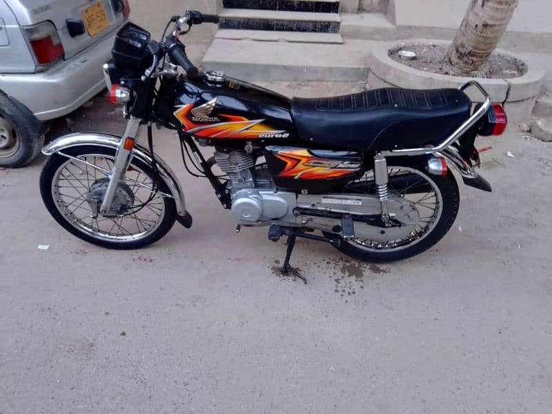 Honda cg 125 Punjab number 2020 5