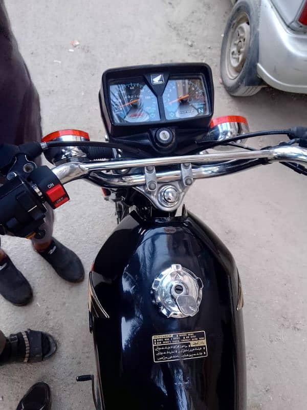 Honda cg 125 Punjab number 2020 6