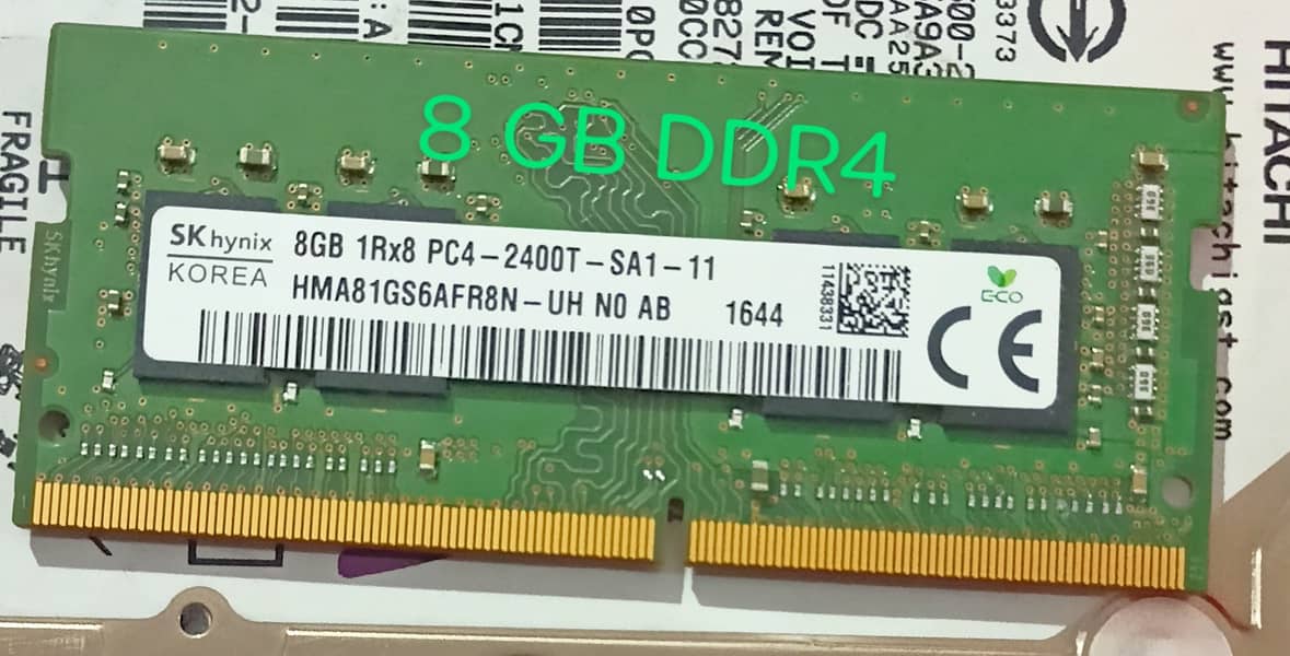 RAM 8GB DDR4 0