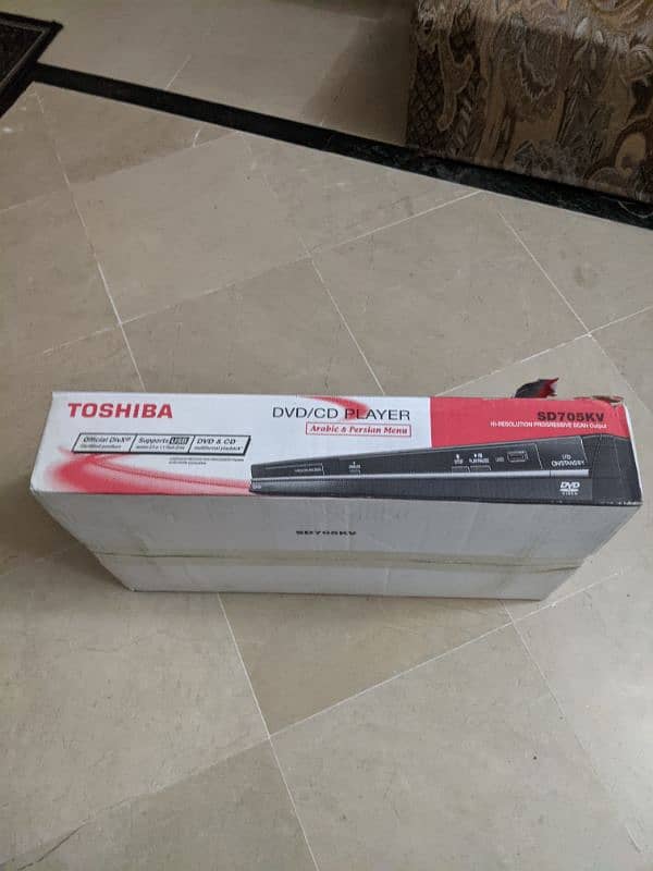 Toshiba DVD player 4